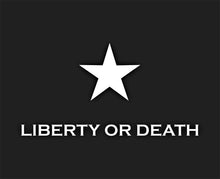 Troutman Lone Star Flag - Liberty or Death